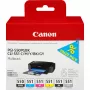 Canon PGI-550/CLI-551 PGBK/C/M/Y/BK/GY 6 rašalo kasetė, daugialypė pakuotė