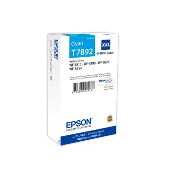 Epson rašalo kasetė C13T789240 T7892XXL XXL žydra