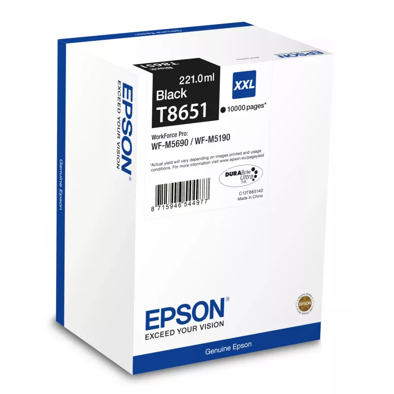 Rašalo kasetė Epson C13T865140 juoda