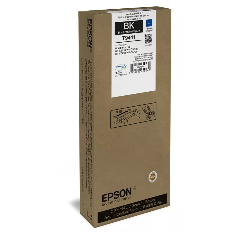 Epson WF-C5xxx serijos rašalo kasetė L juoda