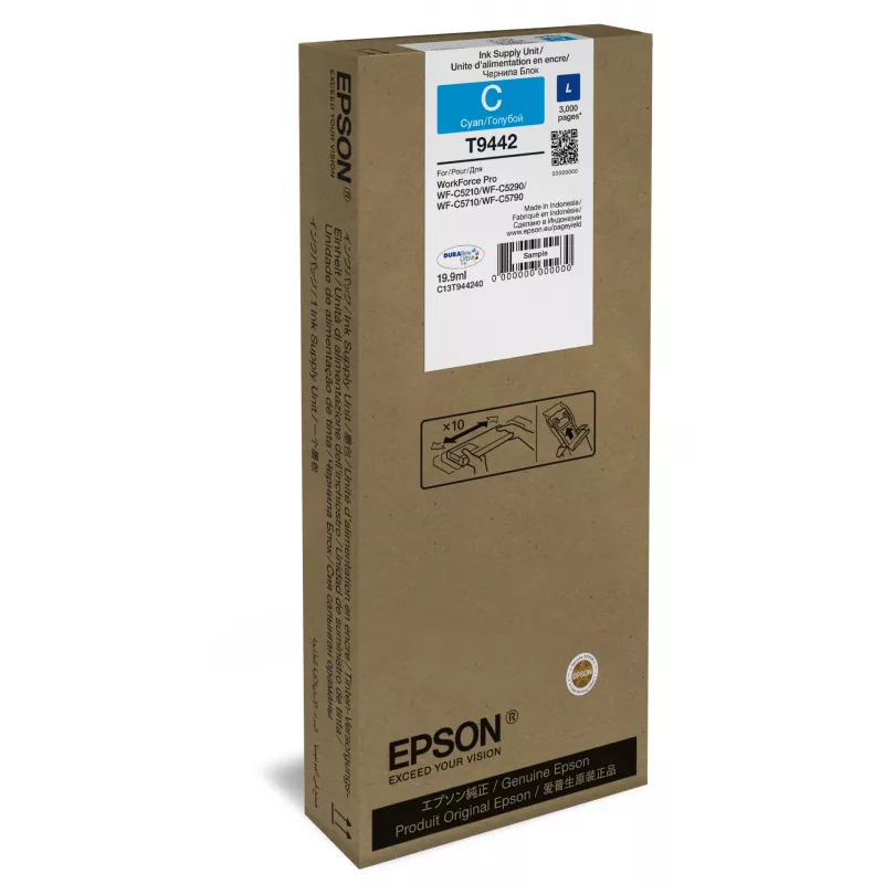 Epson WF-C5xxx serijos rašalo kasetė L žydra
