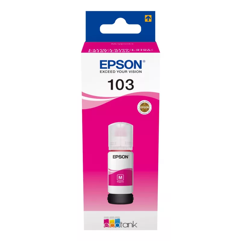 Rašalo buteliukas Epson 103 ECOTANK purpurinis
