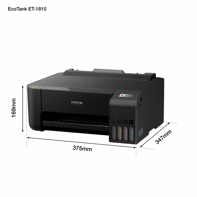 Epson EcoTank ET-1810 rašalinis spausdintuvas Spalvotas 5760 x 1440 DPI A4 Wi-Fi