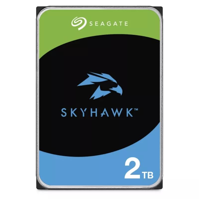Seagate SkyHawk vidinis standusis diskas 2 TB 256 MB 3.5 colio Serial ATA III