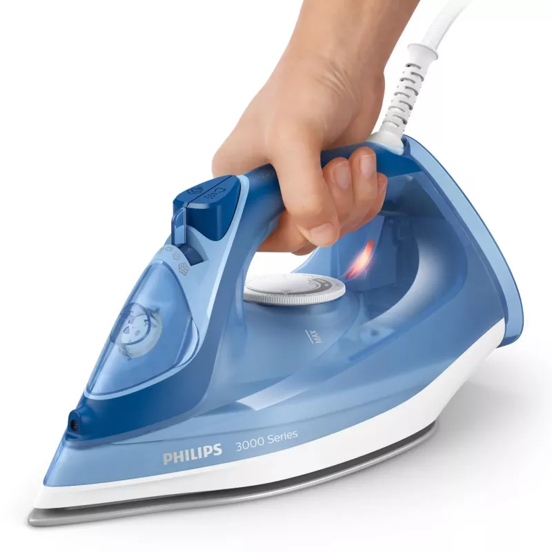 Lyginimo lygintuvas Philips 3000 serijos DST3031/20 — 2400 W, 0,3 L vandens talpa, keraminis padas, 40 g/min nuolatinis garas