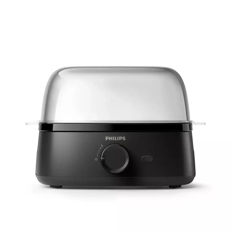 Kiaušinių viryklė Philips 3000 series HD9137/90 6 kiaušinių talpa juoda