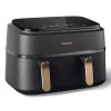 Karšto oro gruzdintuvė Philips 3000 Series Dual Basket Airfryer NA352/00 — 9 L, 2750 W, du krepšeliai, 8 programos, 40–200°C