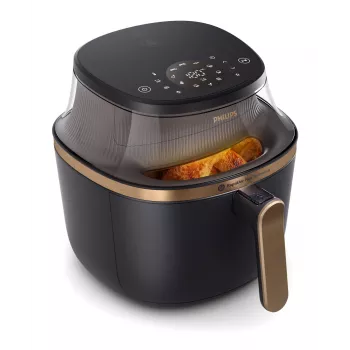 Karšto oro gruzdintuvė „Philips 3000 Series“ NA332/00 — 6,2 l, 1700 W, jutiklinis LED, 16 programų