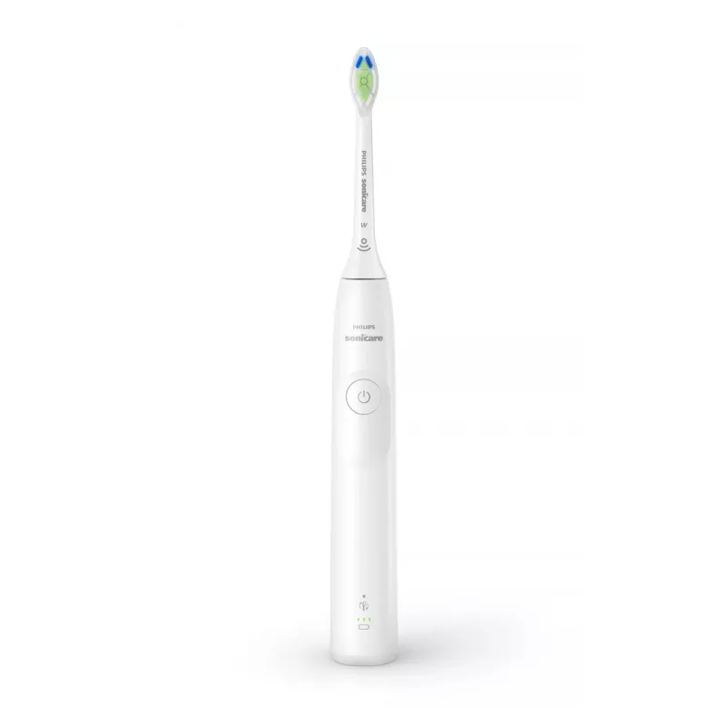 „Philips Sonicare“ serijos 5300 HX7109/01 įkraunamas elektrinis dantų šepetėlis, 2 rankenos, 2 šepetėlių galvutės, 62 000 judesių/min., 2 greičiai, kelioninis dėklas