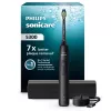 „Philips Series 5300 HX7101/02“ garsinis dantų šepetėlis — garsinis, 62 000 judesių per min., 3 greičiai, 2 min. laikmatis, juoda