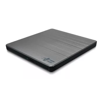 HITACHI-LG DATA STORAGE plonas Portable DVD-writer - Gp60nw60 - USB 2.0 - Sidabrinė