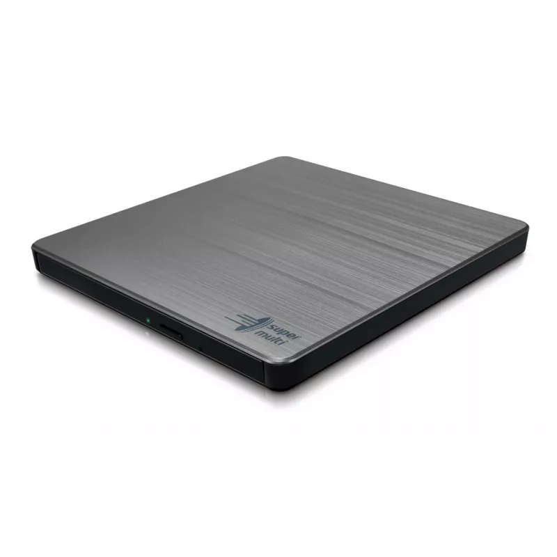 HITACHI-LG DATA STORAGE plonas Portable DVD-writer - Gp60nw60 - USB 2.0 - Sidabrinė