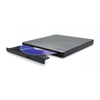 HITACHI-LG DATA STORAGE plonas Portable DVD-writer - Gp60nw60 - USB 2.0 - Sidabrinė