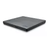 HITACHI-LG DATA STORAGE plonas Portable DVD-writer - Gp60nw60 - USB 2.0 - Sidabrinė