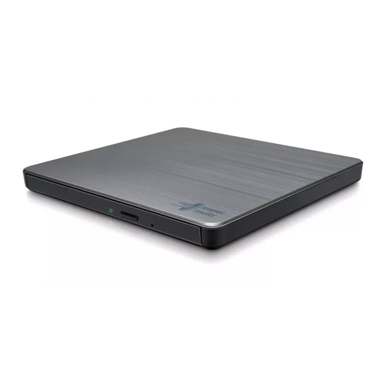 HITACHI-LG DATA STORAGE plonas Portable DVD-writer - Gp60nw60 - USB 2.0 - Sidabrinė