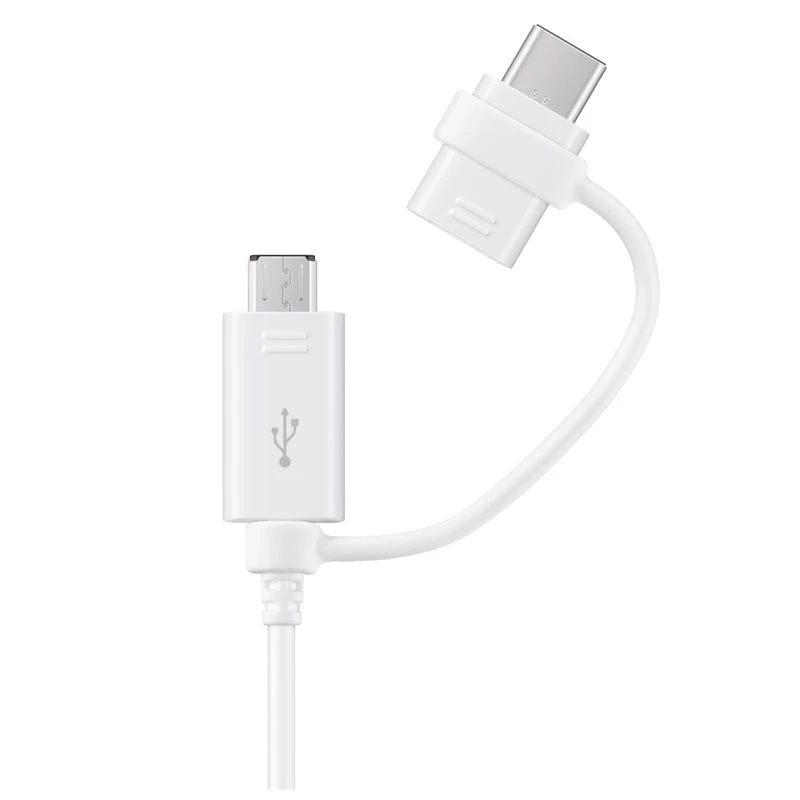 Samsung EP-DG930 USB laidas USB 2.0 1,5 m USB A USB C/Micro-USB B Baltas