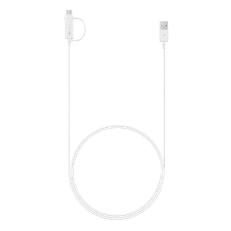 Samsung EP-DG930 USB laidas USB 2.0 1,5 m USB A USB C/Micro-USB B Baltas
