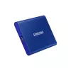 Išorinis SSD Samsung T7 Portable 2TB USB Type-C 3.2 Gen 2 mėlynas (NVMe, 1050/1000 MB/s)