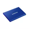 Išorinis SSD Samsung T7 Portable 2TB USB Type-C 3.2 Gen 2 mėlynas (NVMe, 1050/1000 MB/s)