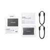 Samsung Portable SSD T7 1 TB USB Type-C 3.2 Gen 2 (3.1 Gen 2) Pilka