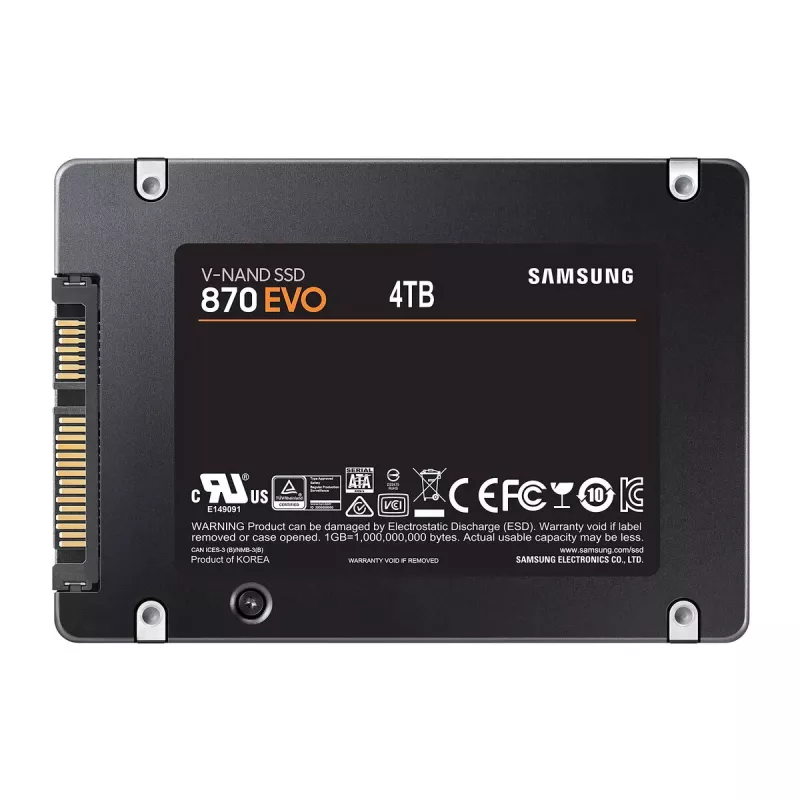 SSD diskas Samsung 4000 GB 2,5 colio SATA III MZ-77E4T0B/EU