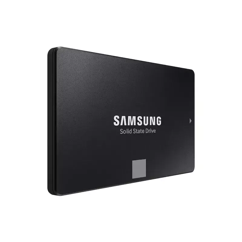 SSD 2.5 colio Samsung 870 EVO 1000 GB — SATA III, Skaitymas 560 MB/s, Rašymas 530 MB/s, Juoda