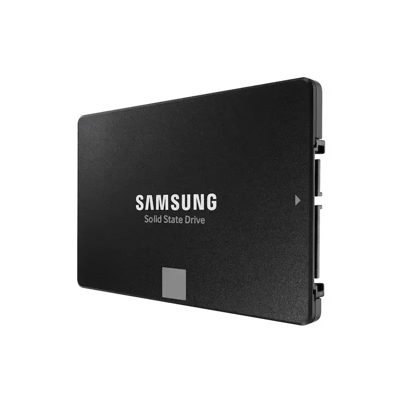 SSD 2.5 colio Samsung 870 EVO 1000 GB — SATA III, Skaitymas 560 MB/s, Rašymas 530 MB/s, Juoda