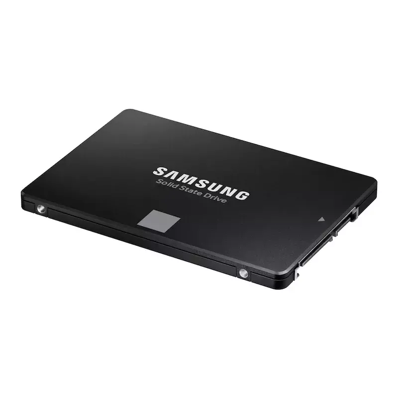 SSD 2.5 colio Samsung 870 EVO 1000 GB — SATA III, Skaitymas 560 MB/s, Rašymas 530 MB/s, Juoda