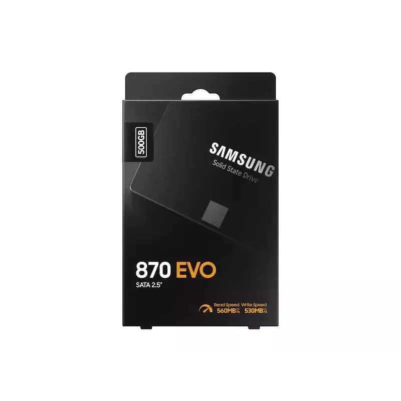 Samsung 870 EVO 500 GB 2.5 col. Serial ATA III V-NAND MLC