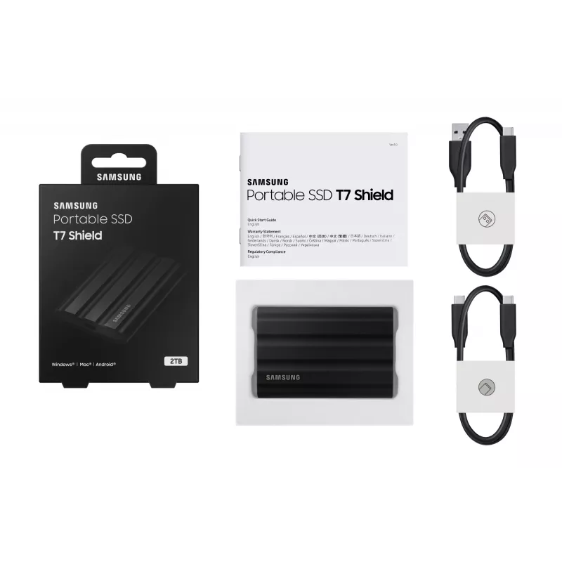 Samsung MU-PE2T0S 2 TB USB Type-C 3.2 Gen 2 (3.1 Gen 2) Juoda