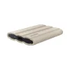 Išorinis SSD Samsung MU-PE2T0K 2 TB NVNešiojamas USB Type-C 3.2 Gen 2, skaitymo greitis 1050 MB/s, rašymo greitis 1000 MB/s, smėlio spalvos guminis korpusas