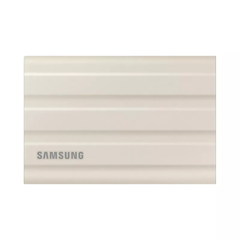 Išorinis SSD Samsung MU-PE2T0K 2 TB NVNešiojamas USB Type-C 3.2 Gen 2, skaitymo greitis 1050 MB/s, rašymo greitis 1000 MB/s, smėlio spalvos guminis korpusas