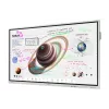 Samsung WM75B interaktyvi baltoji lenta 190,5 cm (75 colių) 3840 x 2160 pikselių Liečiamas ekranas Pilka, Balta