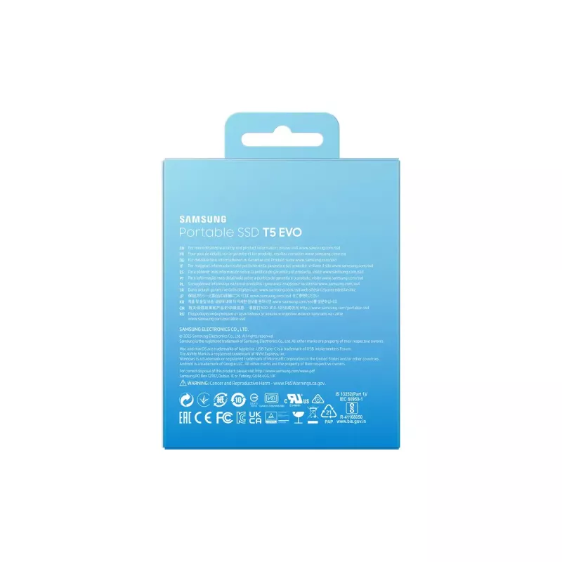 SSD diskas Samsung 2TB nešiojamas USB 3.2 Gen 1 MU-PH2T0S