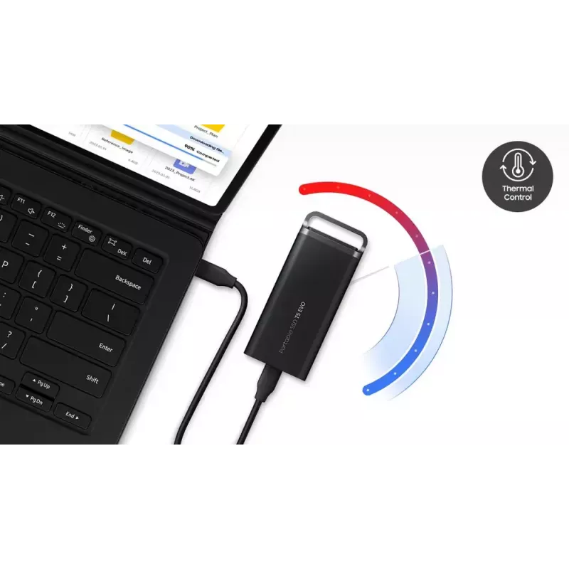 SSD diskas Samsung 2TB nešiojamas USB 3.2 Gen 1 MU-PH2T0S
