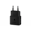 Įkroviklis Samsung EP-T2510 25 W USB-C vidaus greitasis įkrovimas, juodas, 1 m laidas