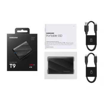 Samsung MU-PG4T0B 4 TB USB Type-C USB 3.2 Gen 2x2 Juoda