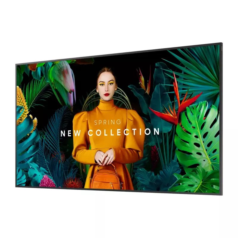 Samsung QM65C Skaitmeninės reklamos plokščiasis ekranas 165,1 cm (65 colių) LCD Wi-Fi 500 cd/m² 4K Ultra HD Juodas Tizen 24/7