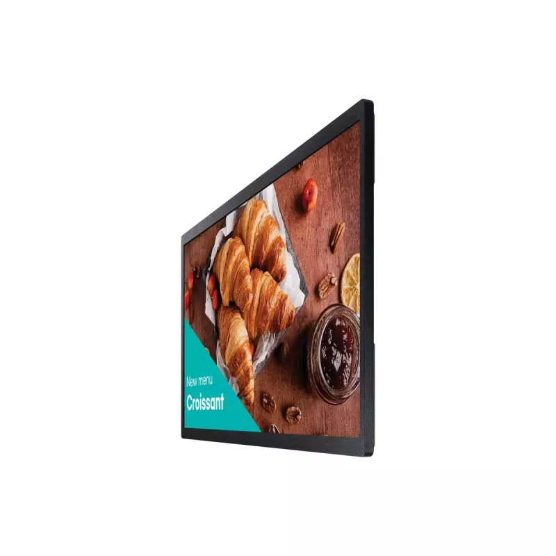 Samsung QB24C Skaitmeninių ženklų plokščiasis ekranas 61 cm (24 col.) LED Wi-Fi 250 cd/m² Full HD Juodas Įmontuotas procesorius Tizen 16/7