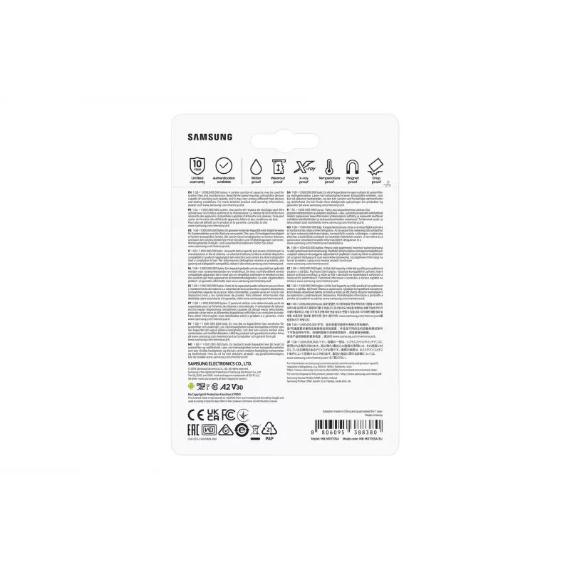 Samsung MB-MD1T0S 1 TB MicroSDXC UHS-I Class 10