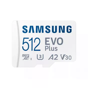 „Samsung“ 512 GB „MicroSDXC UHS-I MB-MC512S“ atminties kortelė