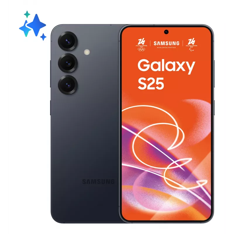 Samsung Galaxy S25 SM-S931B/DS 15,8 cm (6,2 colio) Dual SIM Android 15 5G USB Type-C 12 GB 256 GB 4000 mAh juoda