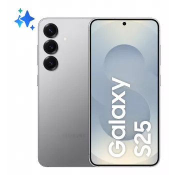 Samsung Galaxy S25 15,8 cm (6,2 colio) Dual SIM Android 15 5G USB Type-C 12 GB 128 GB 4000 mAh sidabrinis