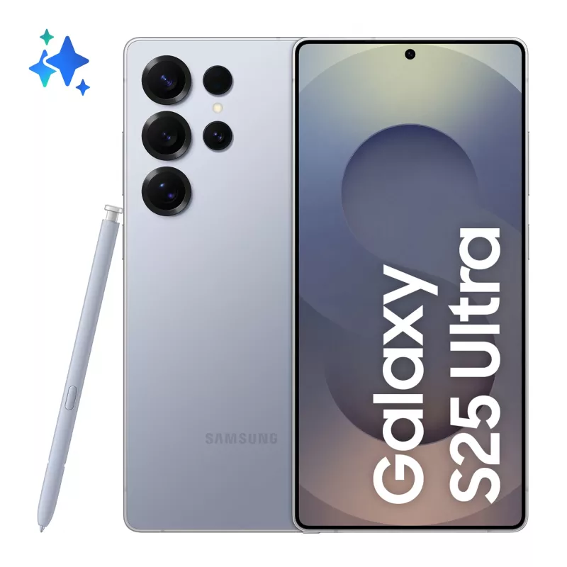 Samsung Galaxy S25 Ultra 17,5 cm (6,9 colio) Dual SIM Android 15 5G USB Type-C 12 GB 512 GB 5000 mAh Mėlyna, Sidabrinė, Titanas