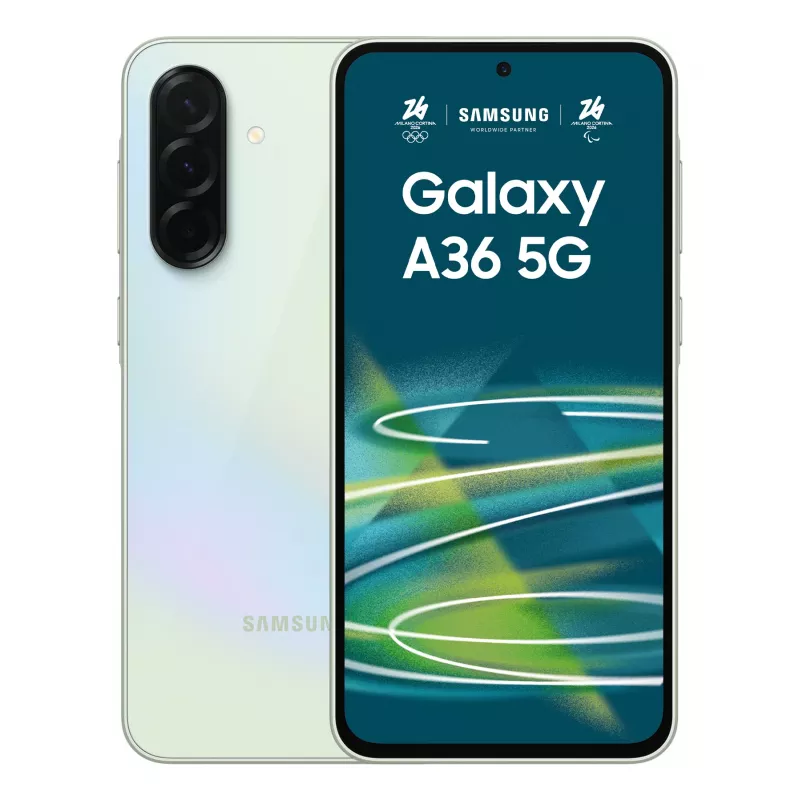 Samsung Galaxy A36 5G 17 cm (6,7 colio) Dual SIM Android 15 USB Type-C 6 GB 128 GB 5000 mAh Žalios spalvos