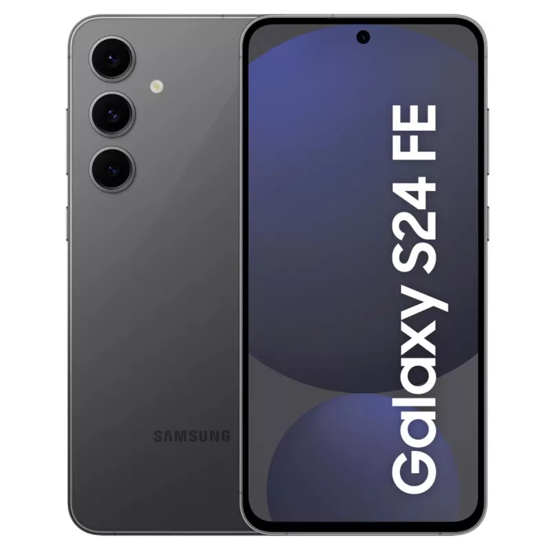 SAMSUNG Galaxy S24 FE - Juoda - 256GB - 5G - 6,7 col. su AI
