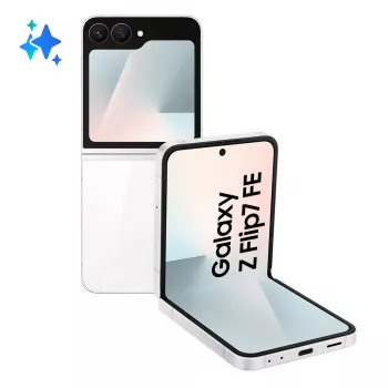 Samsung Galaxy Z Flip7 FE 17 cm (6,7 colio) 5G 8 GB 128 GB 4000 mAh Balta