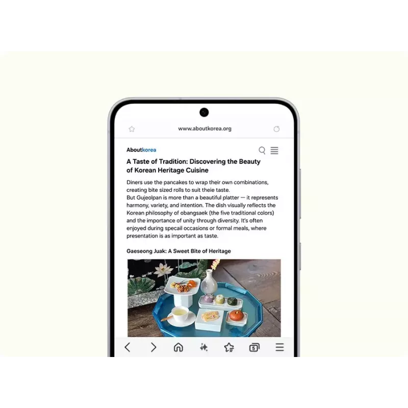 Išmanusis telefonas „Samsung Galaxy S25 FE“ 6,7 colio 128 GB mėlynas