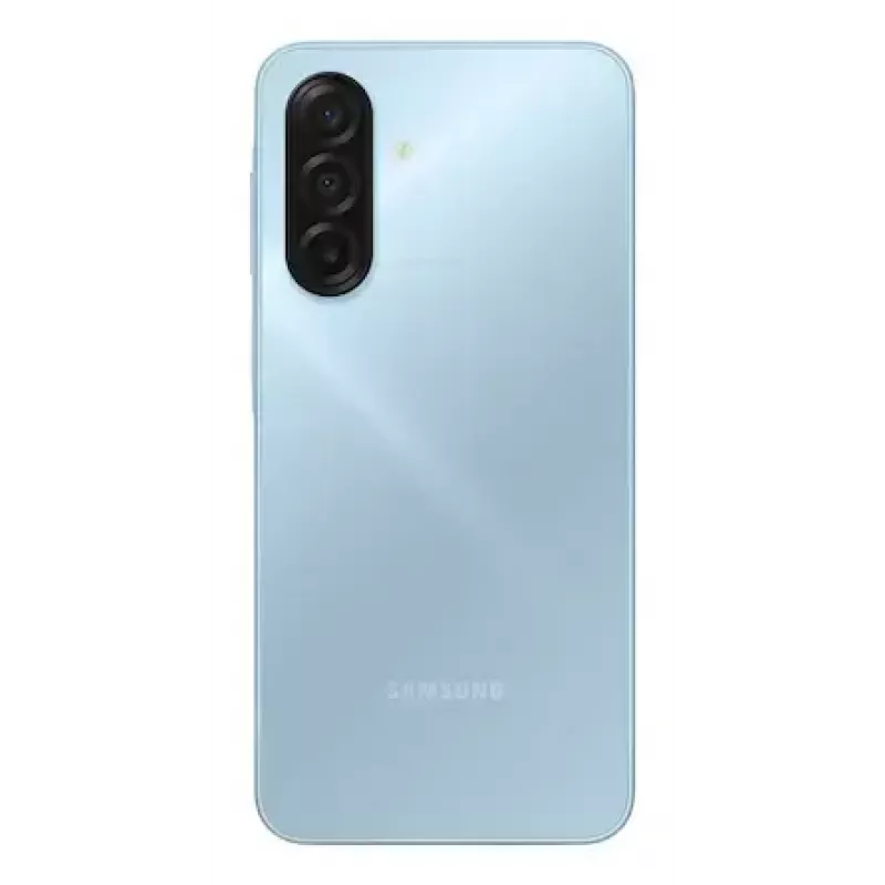 Išmanusis telefonas „Samsung Galaxy A17“ 6,7 colio AMOLED 90 Hz, 4 GB RAM, 128 GB, 50 MP, 5000 mAh, hibridinis dviejų SIM kortelių lizdas, IP54 (šviesiai mėlyna)