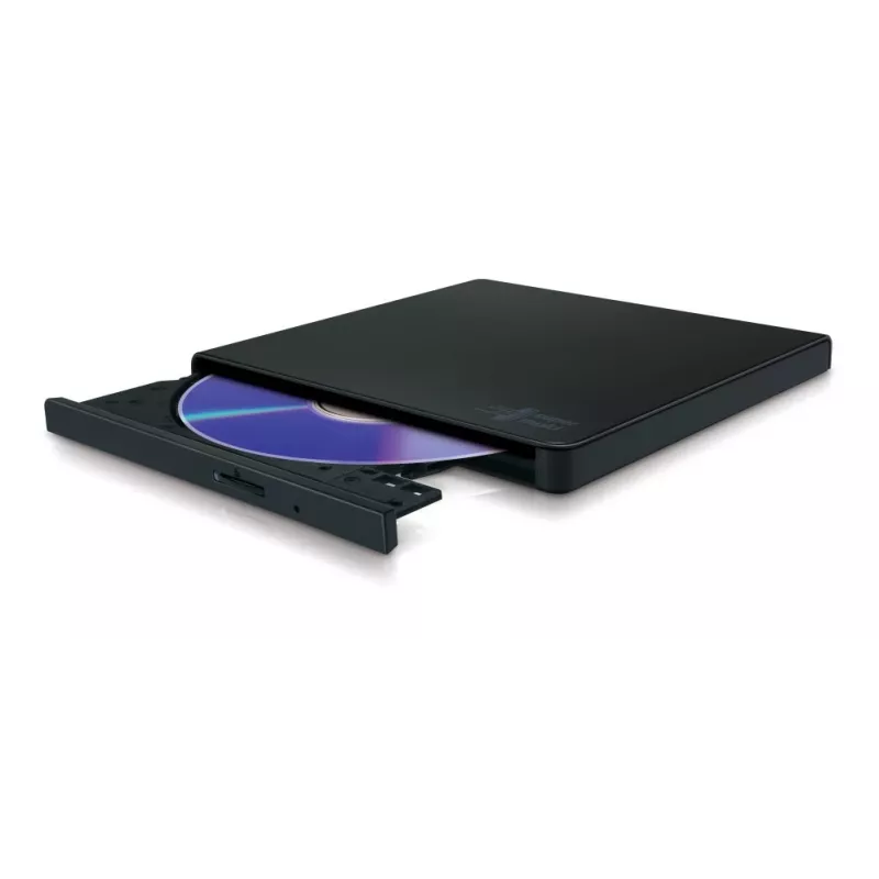 HITACHI-LG DATA STORAGE Plonas nešiojamasis DVD įrašymo įrenginys - Gp57eb40 - USB 2.0 - Juodas